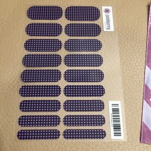 Jamberry Nails Wraps - Navy Dot